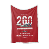 Thumbnail for Beechcraft King Air 260 - Original - Blanket - Red