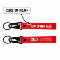 Thumbnail for Beechcraft King Air 260 Hawk-Shaped Key Chains - Red - Original - Personalized