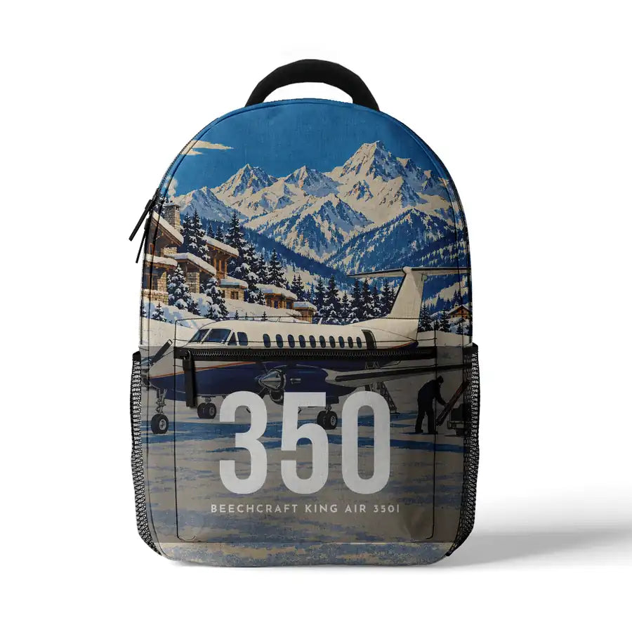 Beechcraft King Air 350i - 3D Backpack - 3D Scene