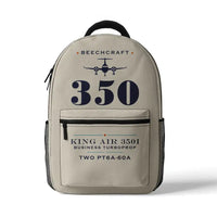 Thumbnail for Beechcraft King Air 350i - 3D Backpack - Heritage - Beige