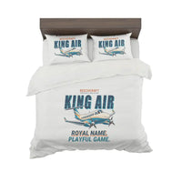 Thumbnail for Beechcraft King Air 350i - Cartoon - Bedding Set - White