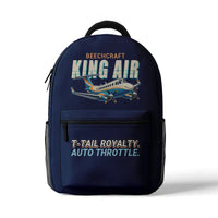 Thumbnail for Beechcraft King Air 360 - 3D Backpack - Cartoon - Dark Blue