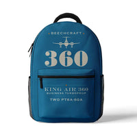 Thumbnail for Beechcraft King Air 360 - 3D Backpack - Heritage - Light Blue