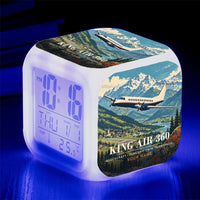 Thumbnail for Beechcraft King Air 360 - 3D + Name - Alarm Clock