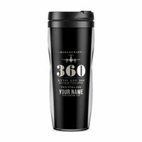 Thumbnail for Beechcraft King Air 360 - Heritage + Name - Plastic (No Holder) - Black