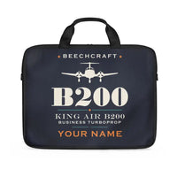 Thumbnail for Beechcraft King Air B200 - Heritage + Name - Laptop Bag