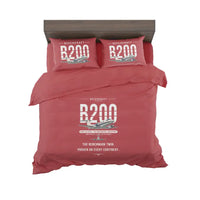 Thumbnail for Beechcraft King Air B200 - Original - Bedding Set - Red