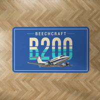 Thumbnail for Beechcraft King Air B200 - Original - Rectangle Carpet - Blue