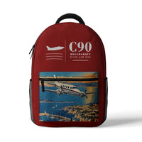 Thumbnail for Beechcraft King Air C90 - 3D Backpack - Red