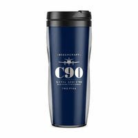Thumbnail for Beechcraft King Air C90 - Heritage - Plastic (No Holder) - Dark Blue