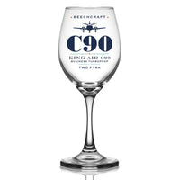 Thumbnail for Beechcraft King Air C90 - Heritage - Wine Glass