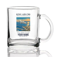 Thumbnail for Beechcraft King Air C90 - Poster + Name - Coffee & Tea Glass