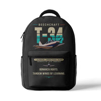 Thumbnail for Beechcraft T-34B Mentor - 3D Backpack - Original - Gray