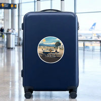 Thumbnail for Beechcraft T-34B Mentor - 3D - Circle Sticker - Suitcase