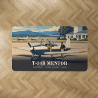 Thumbnail for Beechcraft T-34B Mentor - 3D - Rectangle Carpet - Full Print