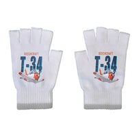 Thumbnail for Beechcraft T-34B Mentor - Gloves - Cut - Cartoon - Light Gray