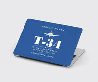 Thumbnail for Beechcraft T-34B Mentor - Heritage - MacBook Case - Blue