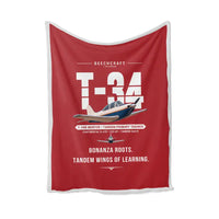 Thumbnail for Beechcraft T-34B Mentor - Original - Blanket - Red