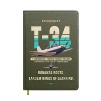 Thumbnail for Beechcraft T-34B Mentor - Original - Notebook - Green Army