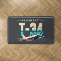 Thumbnail for Beechcraft T-34B Mentor - Original - Rectangle Carpet - Dark Gray
