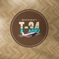Thumbnail for Beechcraft T-34B Mentor - Original - Round Carpet - Brown