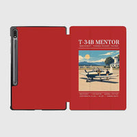 Thumbnail for Beechcraft T-34B Mentor - Poster - Samsung Tablet - Red