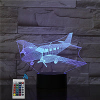 Thumbnail for Beechcraft King Air Designed 3D Lamp