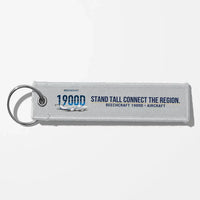 Thumbnail for Beechcraft 1900D Aviator Key Chains - Light Gray