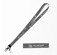 Thumbnail for Beechcraft 1900D lanyard - gray