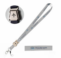 Thumbnail for Beechcraft 1900D seat belt lanyard - light gray