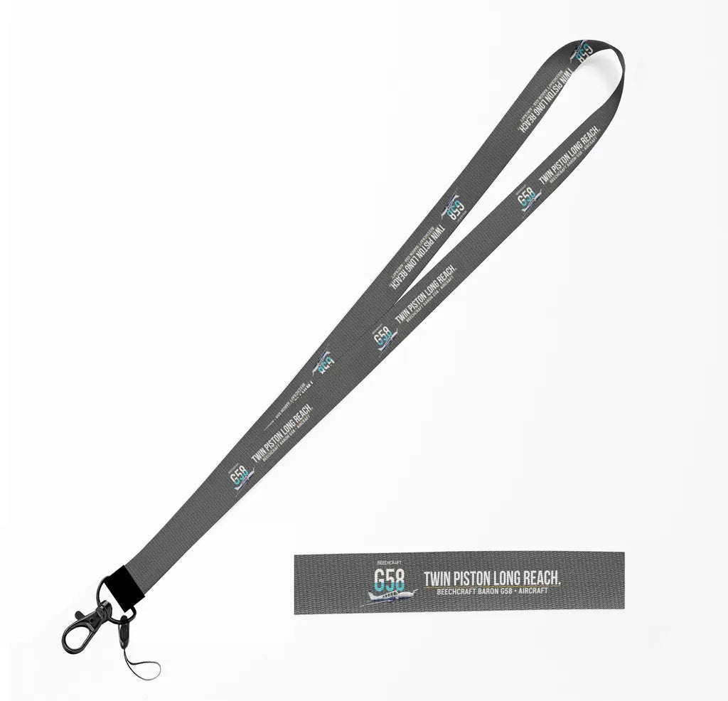 Beechcraft Baron G58 lanyard - gray
