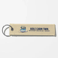Thumbnail for Beechcraft King Air 260 Aviator Key Chains - Beige