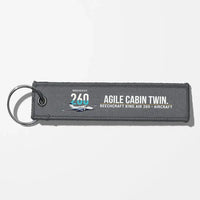 Thumbnail for Beechcraft King Air 260 Aviator Key Chains - Gray