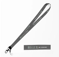 Thumbnail for Begur City Series lanyard - gray