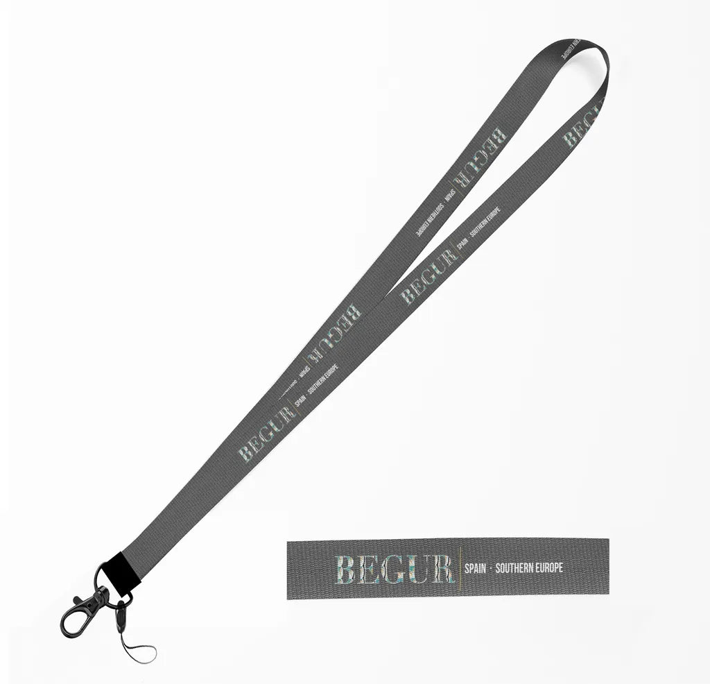 Begur City Series lanyard - gray