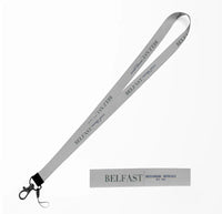 Thumbnail for Belfast City Series lanyard - light gray