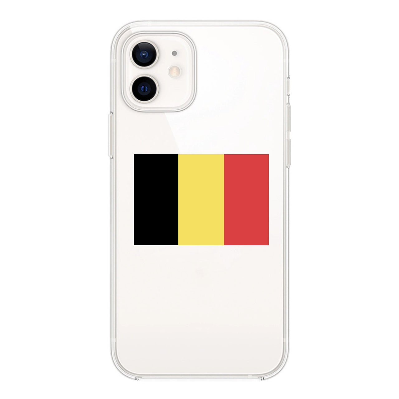 Belgium Designed Transparent Silicone iPhone Cases