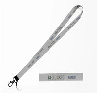 Thumbnail for Belize Country Series lanyard - light gray