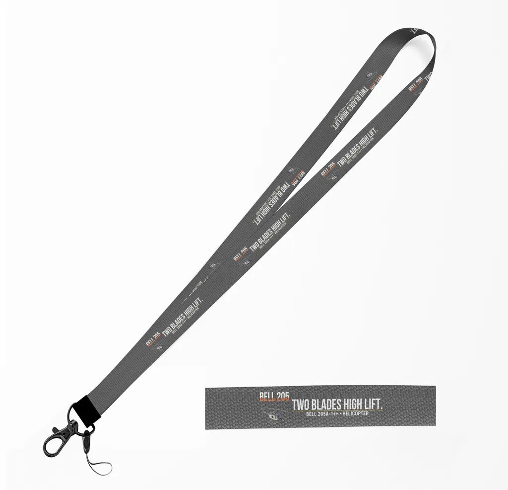 Bell 205A-1++ lanyard - gray