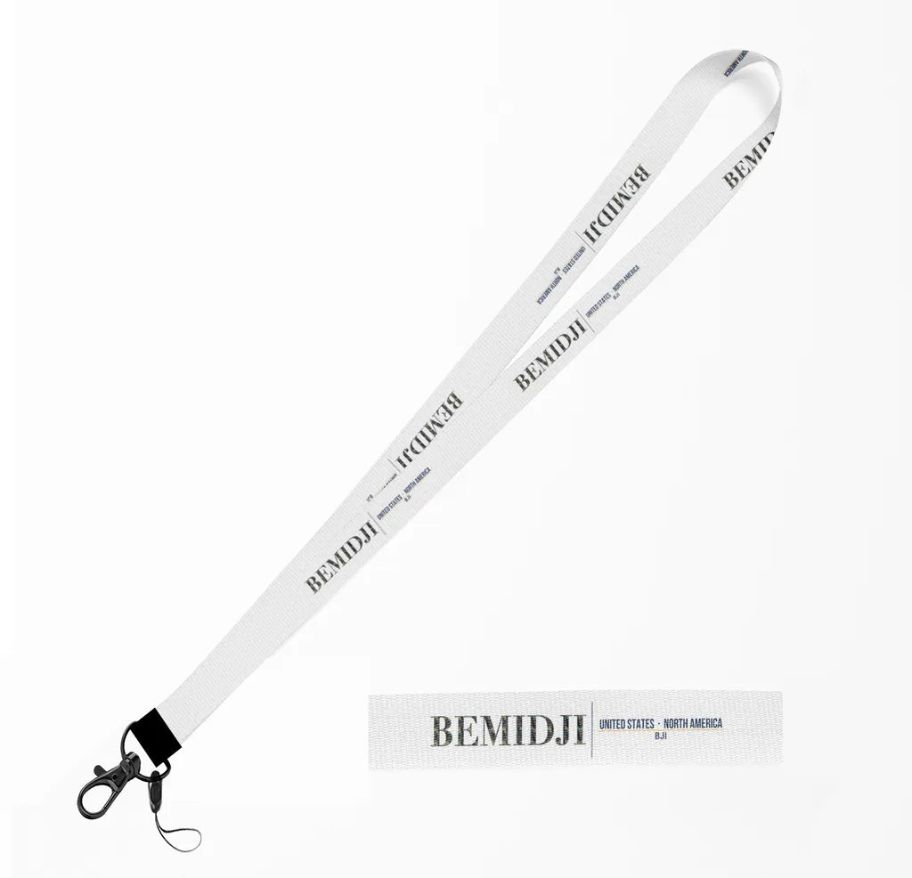 Bemidji City Series lanyard - white