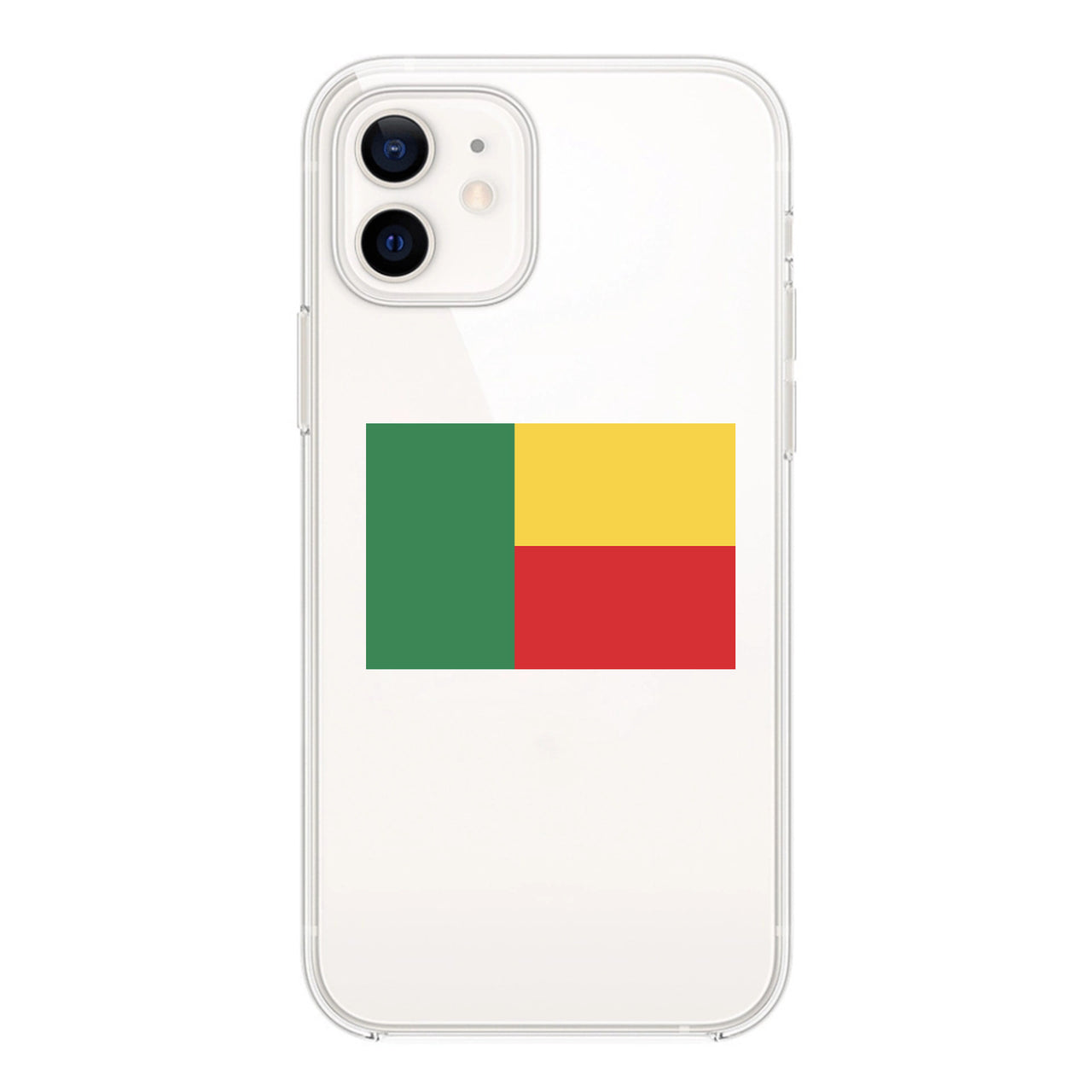 Benin Designed Transparent Silicone iPhone Cases