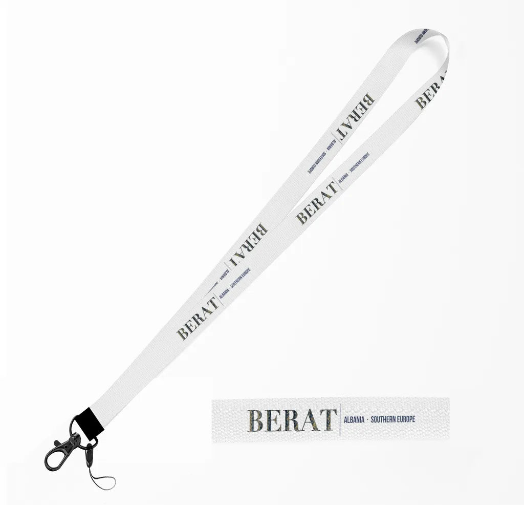 Berat City Series lanyard - white
