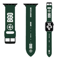Thumbnail for WBV6 | Bergen Airport Flesland BGO - Seven-Rain Fjord Tapestry | Dark Green (Metal Buckle)