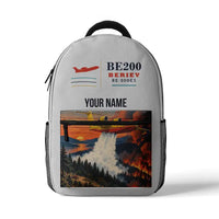 Thumbnail for Beriev Be-200ES - 3D Backpack - White + Name