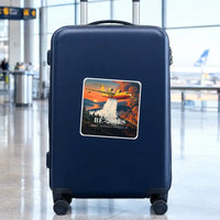 Thumbnail for Beriev Be-200ES - 3D - Square Sticker - Suitcase
