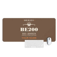 Thumbnail for Beriev Be-200ES - Heritage + Name - Desk Mat - Brown