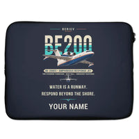 Thumbnail for Beriev Be-200ES - Original + Name - Laptop Sleeve