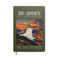 Thumbnail for Beriev Be-200ES - Poster - Notebook - Green Army
