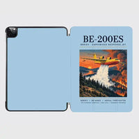 Thumbnail for Beriev Be-200ES - Poster - iPad Case - Light Blue