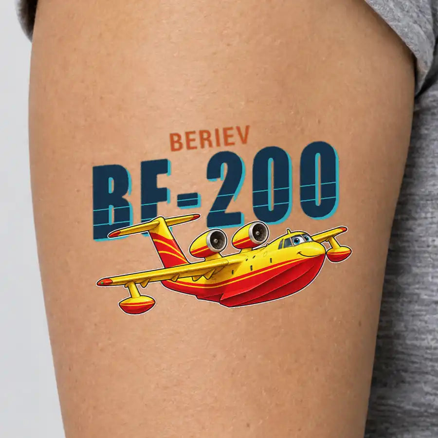 Beriev Be-200ES - Tattoo - Cartoon